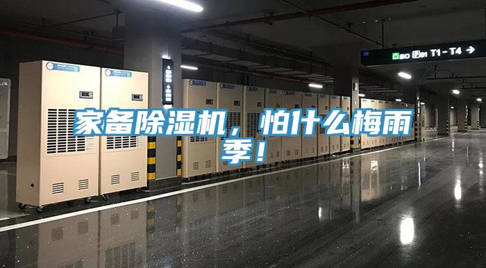 家備除濕機(jī)，怕什么梅雨季！