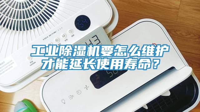 工業除濕機要怎么維護才能延長使用壽命？