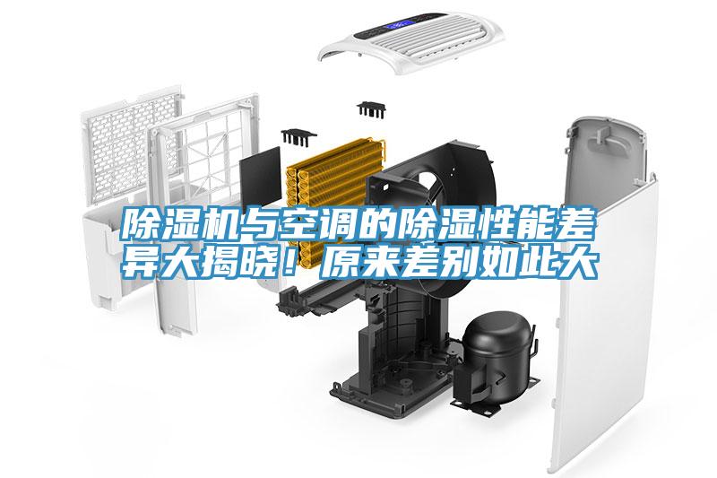 除濕機與空調的除濕性能差異大揭曉！原來差別如此大