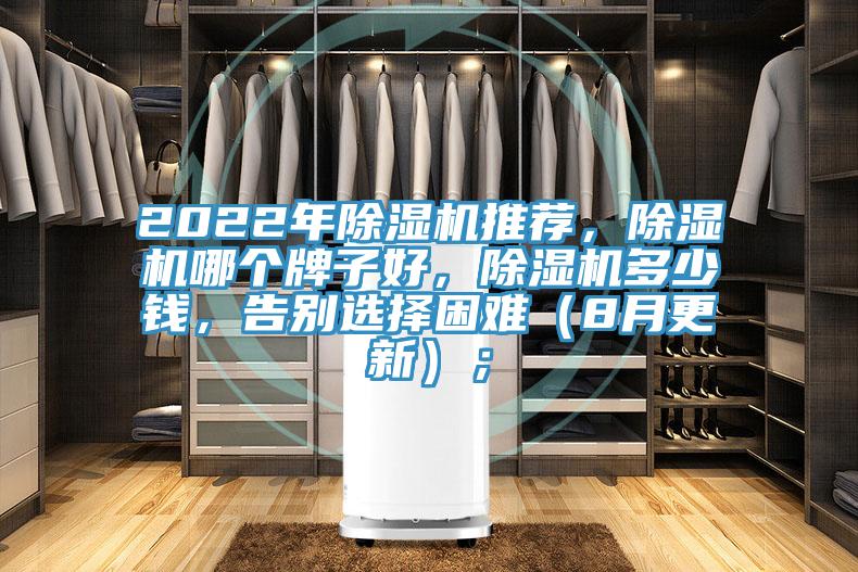 2022年除濕機推薦，除濕機哪個牌子好，除濕機多少錢，告別選擇困難（8月更新）；