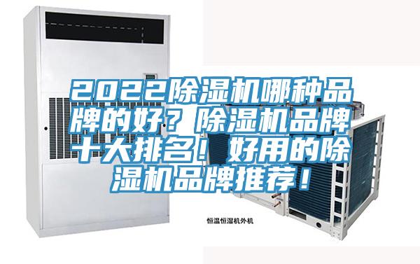 2022除濕機(jī)哪種品牌的好？除濕機(jī)品牌十大排名！好用的除濕機(jī)品牌推薦！