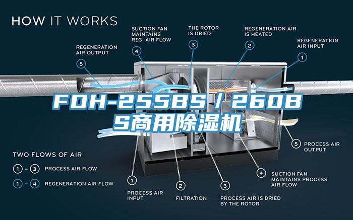 FDH-255BS／260BS商用除濕機