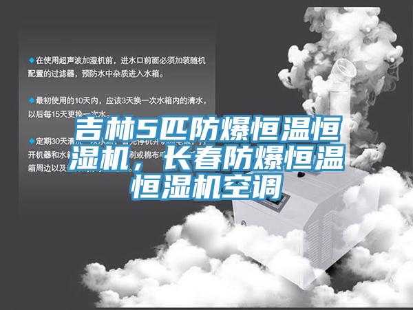 吉林5匹防爆恒溫恒濕機，長春防爆恒溫恒濕機空調