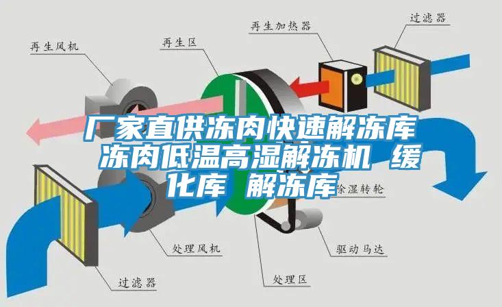 廠家直供凍肉快速解凍庫 凍肉低溫高濕解凍機 緩化庫 解凍庫