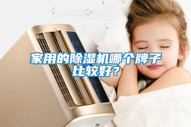 家用的除濕機哪個牌子比較好？