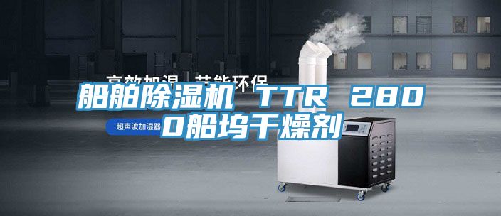 船舶除濕機 TTR 2800船塢干燥劑