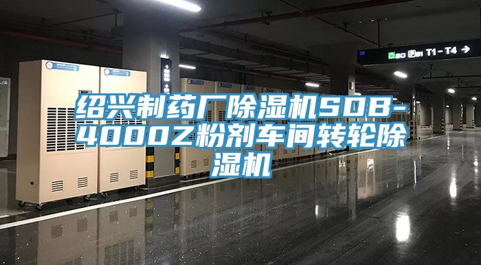 紹興制藥廠除濕機SDB-4000Z粉劑車間轉輪除濕機