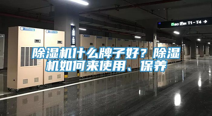 除濕機什么牌子好？除濕機如何來使用、保養