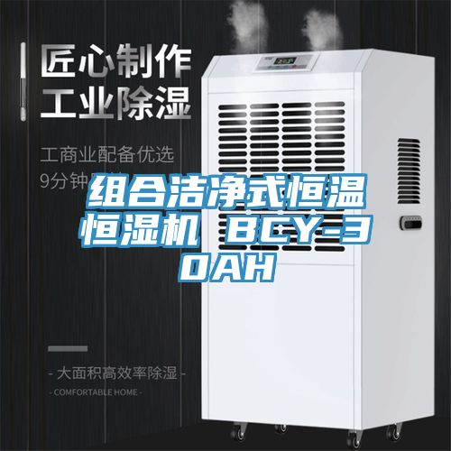 組合潔凈式恒溫恒濕機 BCY-30AH