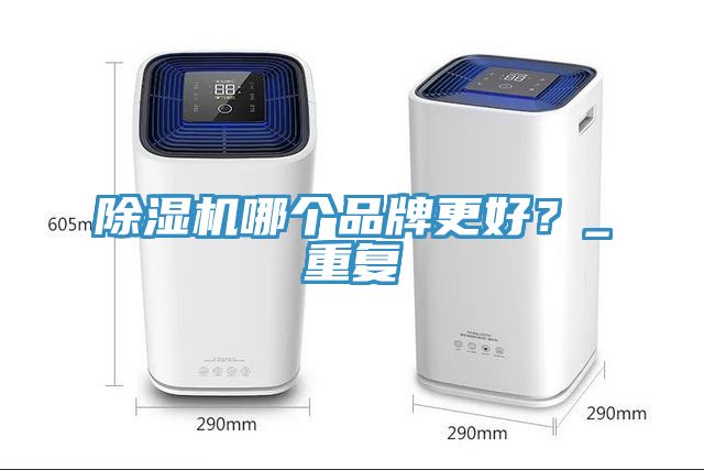 除濕機哪個品牌更好？_重復